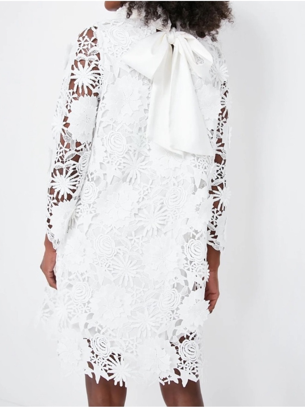 TUCKERNUCK Blanc Guipure Lace Daphne Dress XXS BRIDAL SHOWER Bridal Shower - Picture 3 of 11